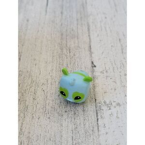 Mini blue green Panda bear animal zoo toy figure